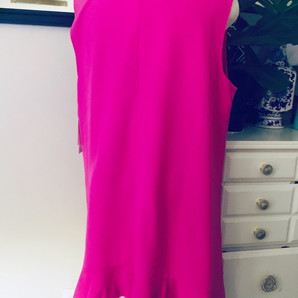 Victoria Beckham Sleeveless Ruffle Dress - Picture 4 of 4